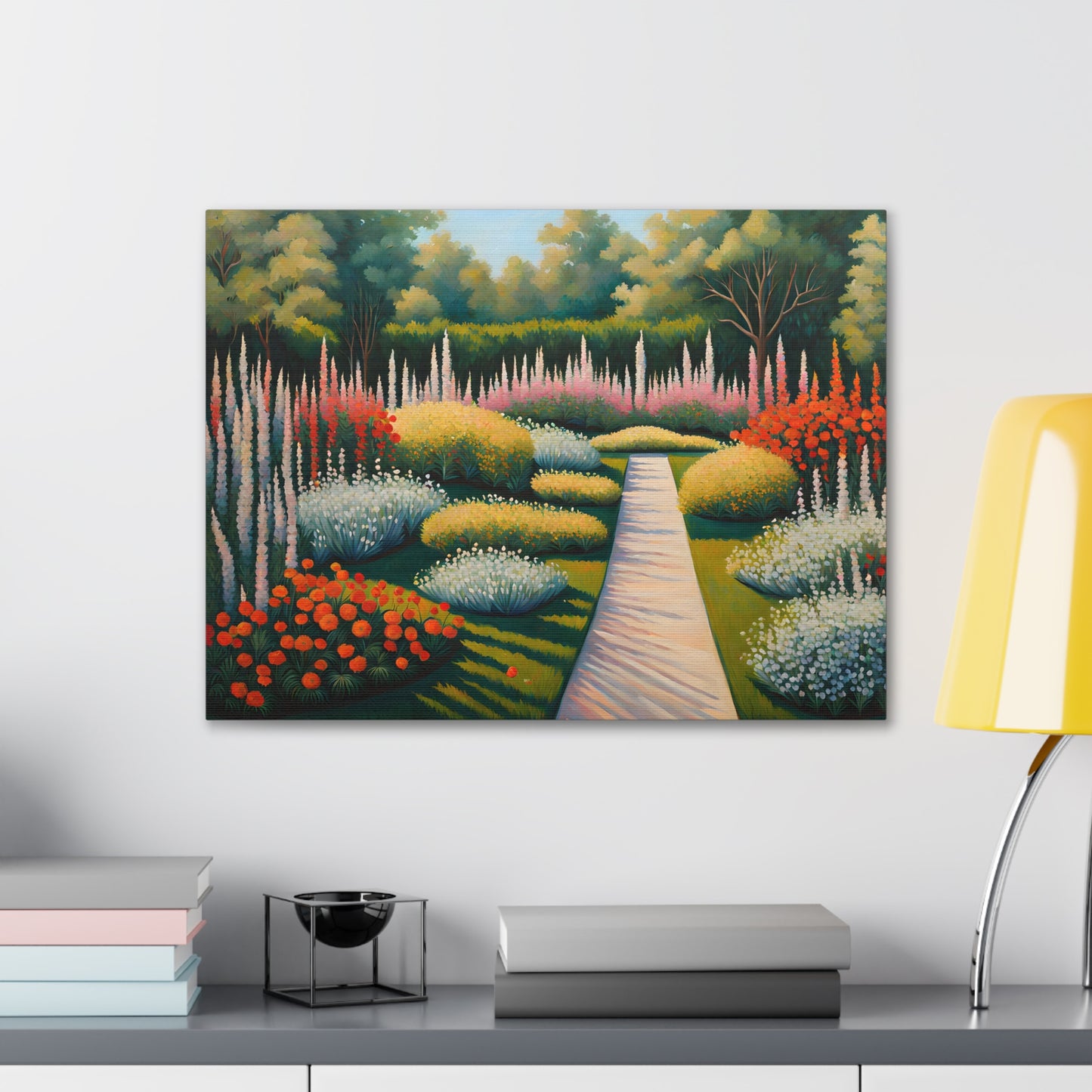 Forest Pathway: Classic Oil Painting Wall Décor