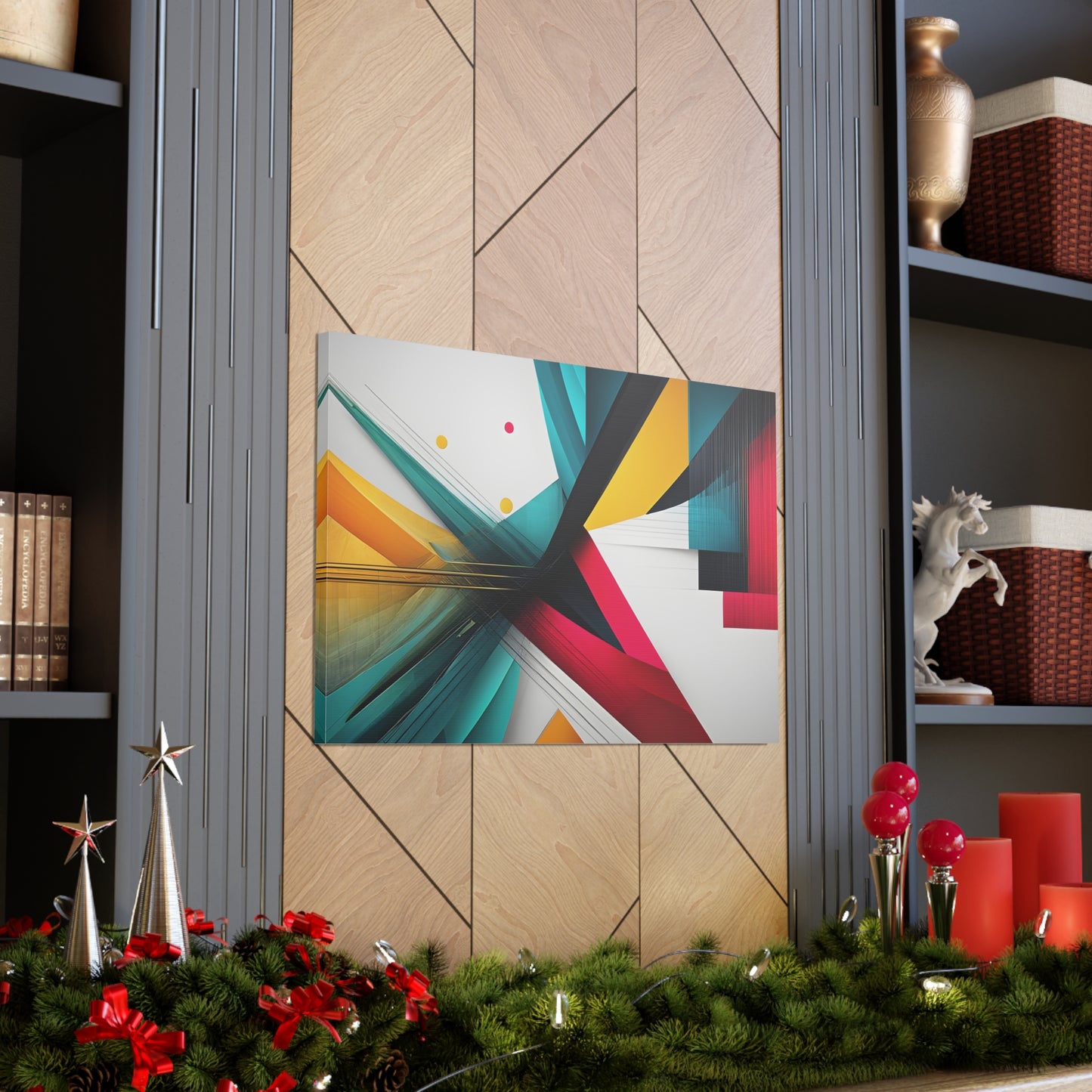 Vivid Resonance: Abstract Wall Décor