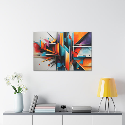 Radiant Fragments: Abstract Wall Décor