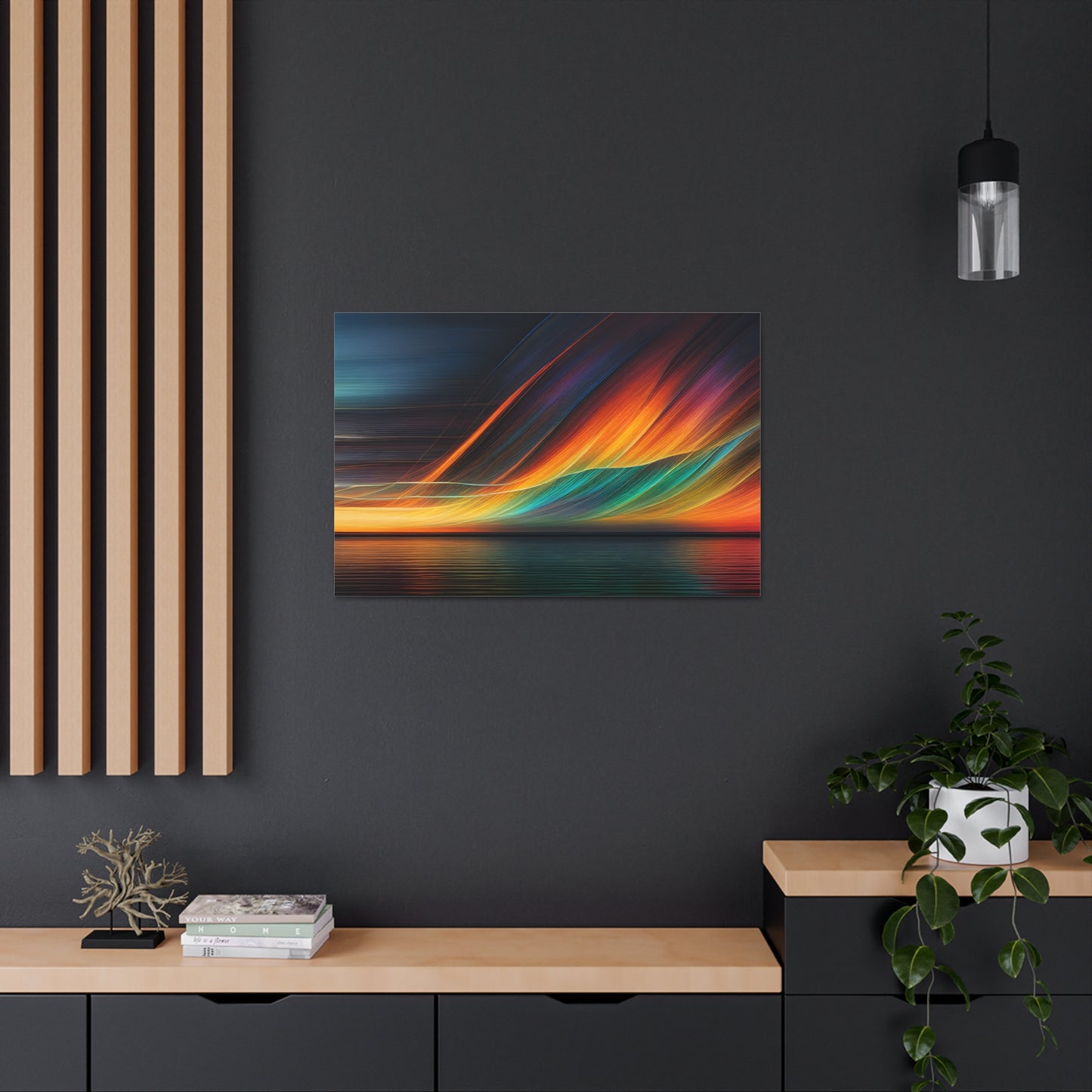 Harmonious Echoes: Abstract Wall Décor