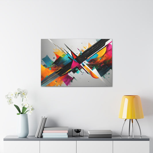 Prismatic Whispers: Abstract Wall Décor