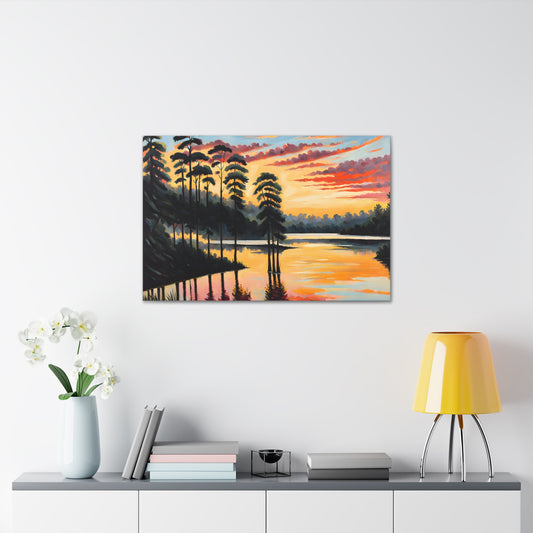 Breezy Bluff: Classic Oil Painting Wall Décor