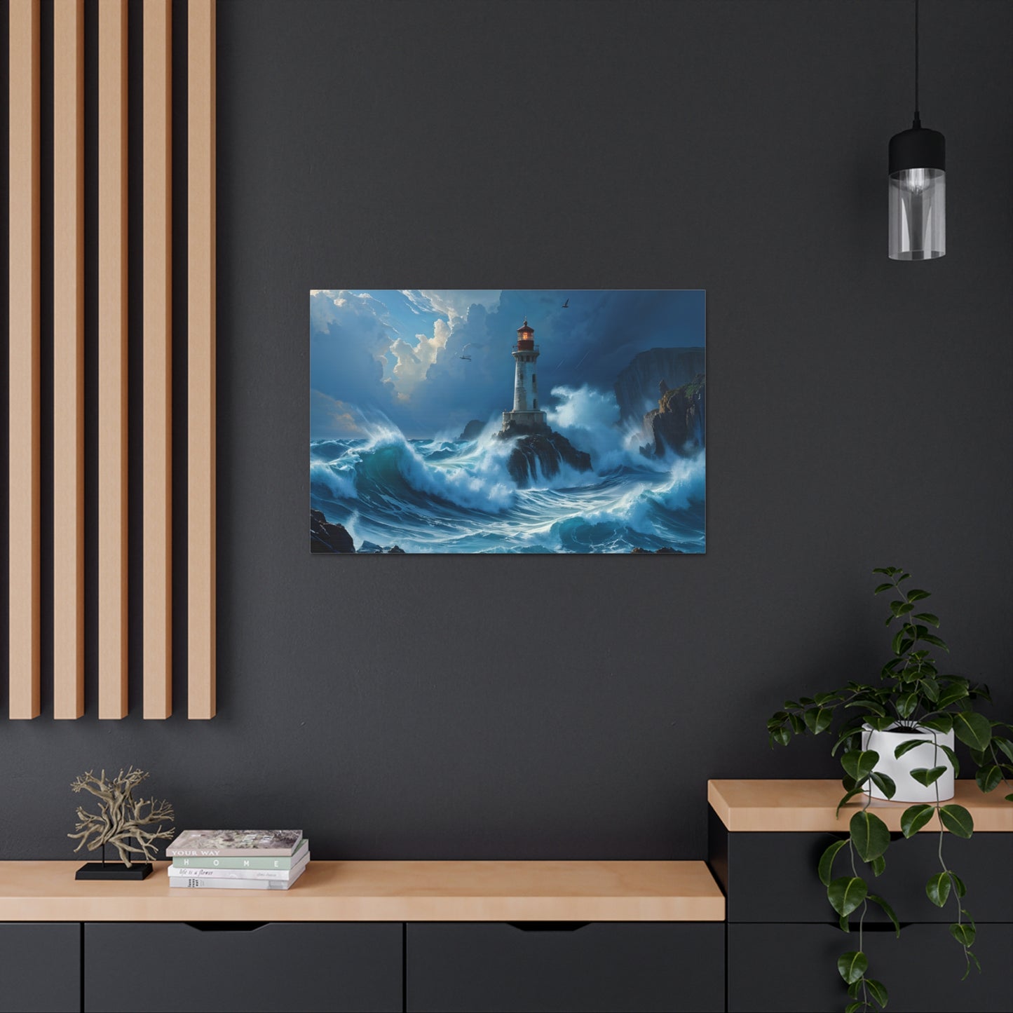 Lighthouse Lullaby: Nautical Wall Décor