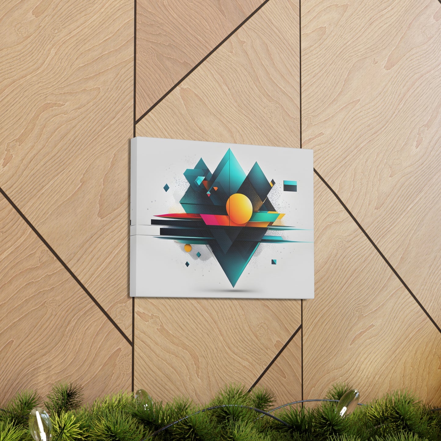 Spectrum Horizon: Abstract Wall Décor