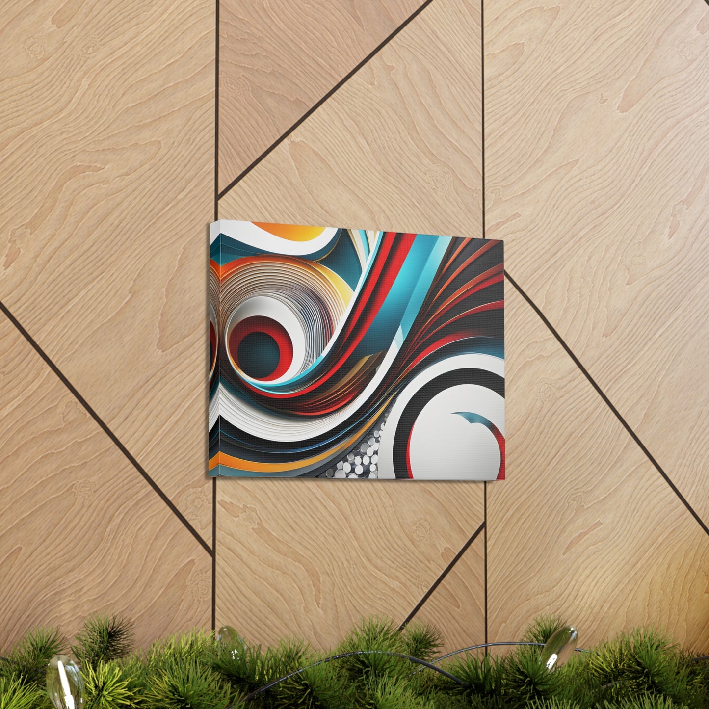 Cosmic Ripples: Abstract Wall Décor