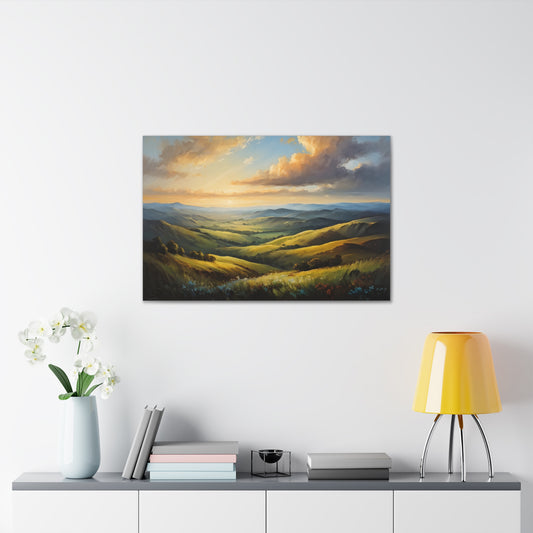 Tranquil Brook: Classic Oil Painting Wall Décor