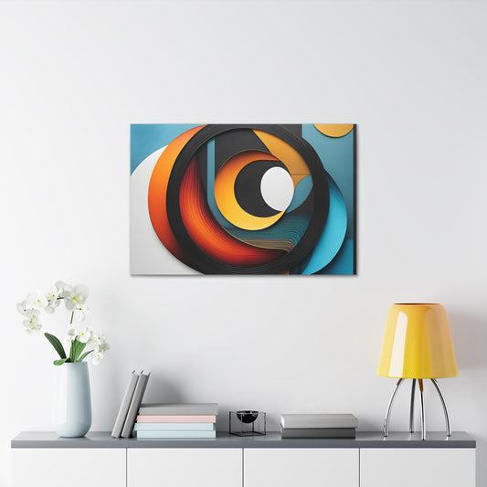 Harmonious Hues: Abstract Wall Décor