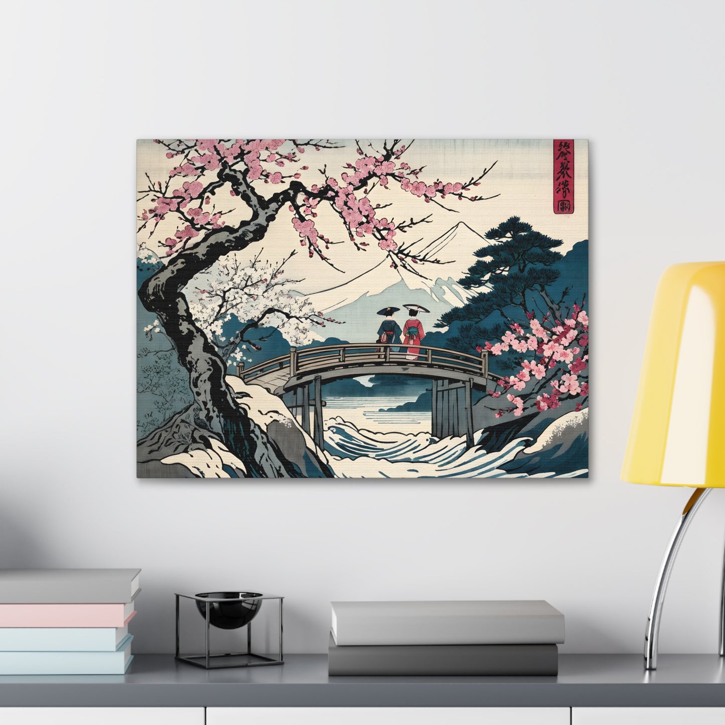 Geisha Grace: Ukiyo-e Wall Décor