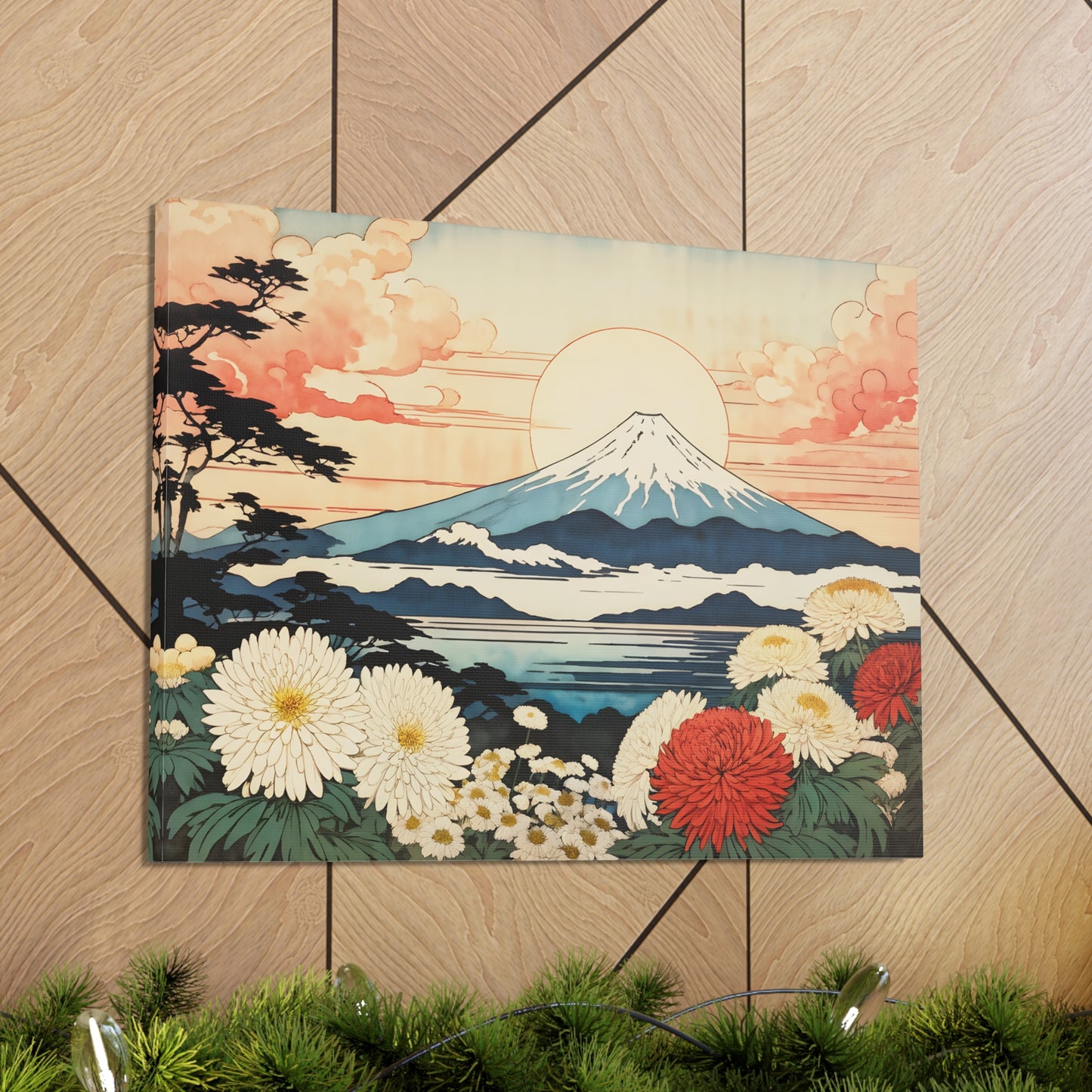 Enchanted Garden: Ukiyo-e Wall Décor