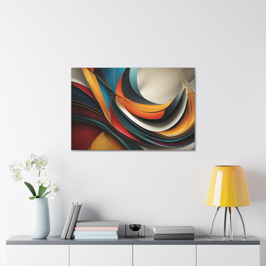 Ethereal Waves: Abstract Wall Décor