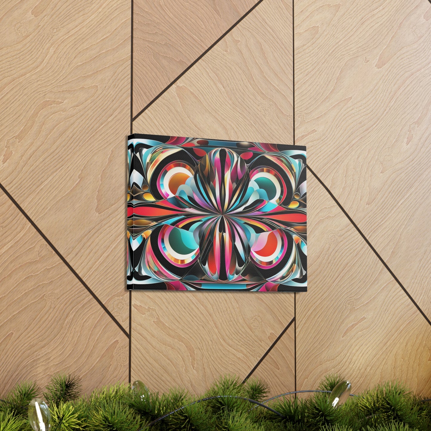 Prismatic Reflections: Abstract Wall Décor