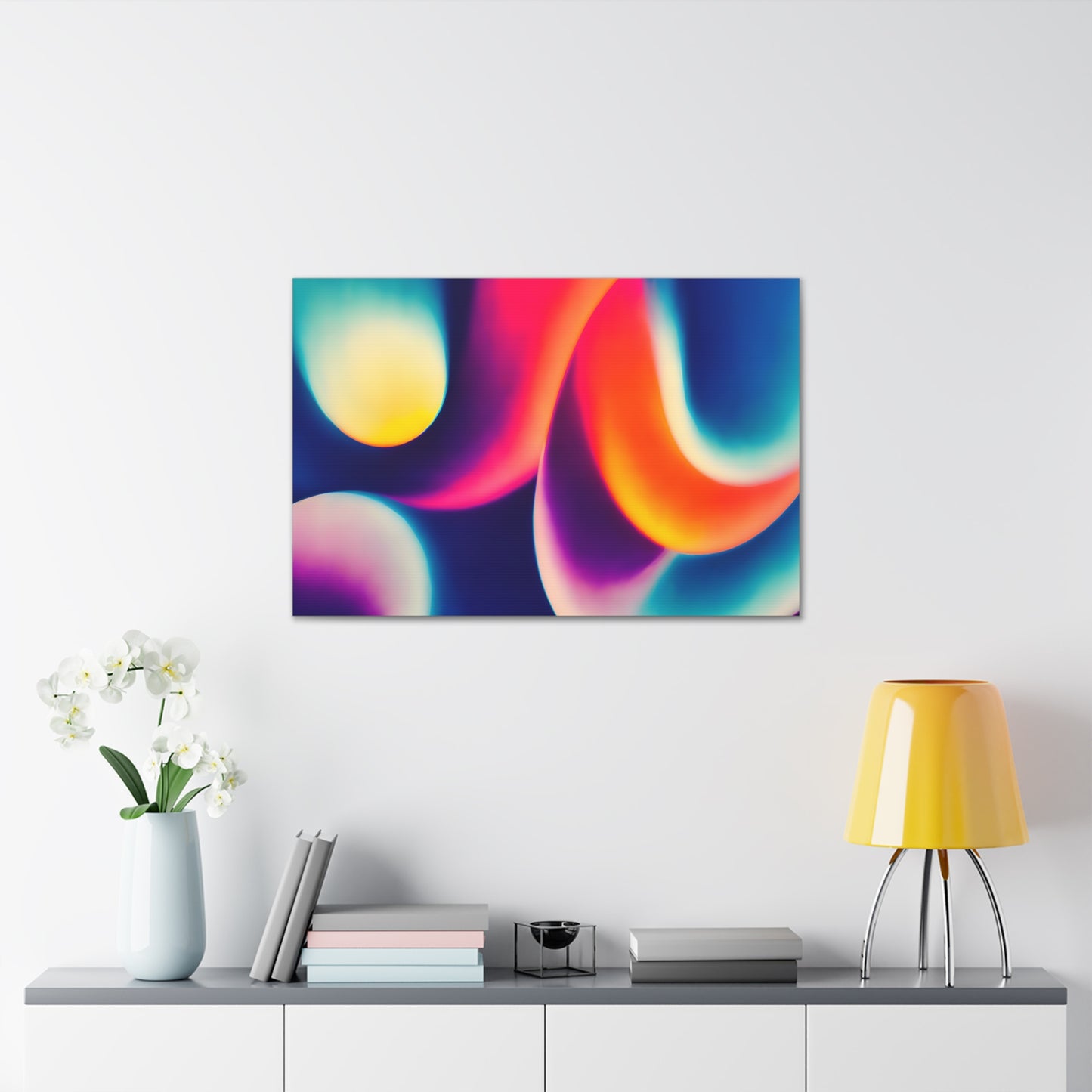 Harmony of Hues: Abstract Colors Wall Décor