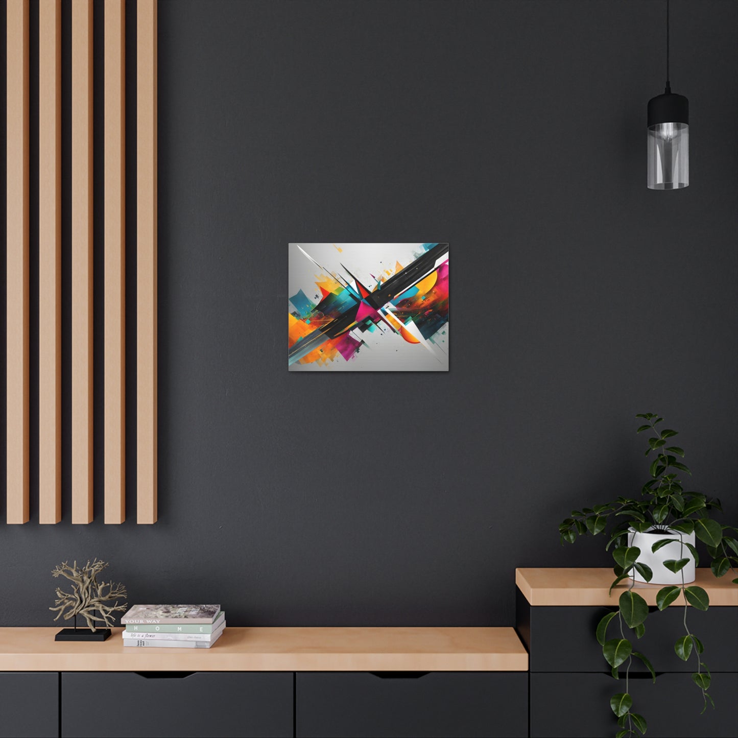 Prismatic Whispers: Abstract Wall Décor