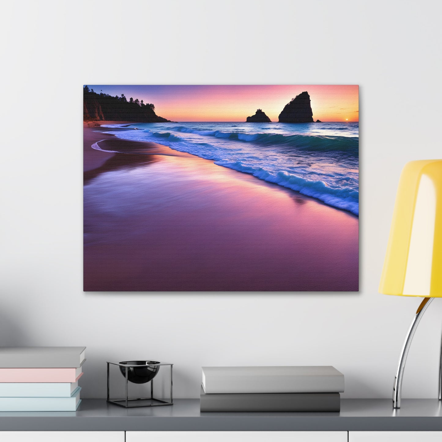 Sun-Kissed Horizon: Beach Wall Décor