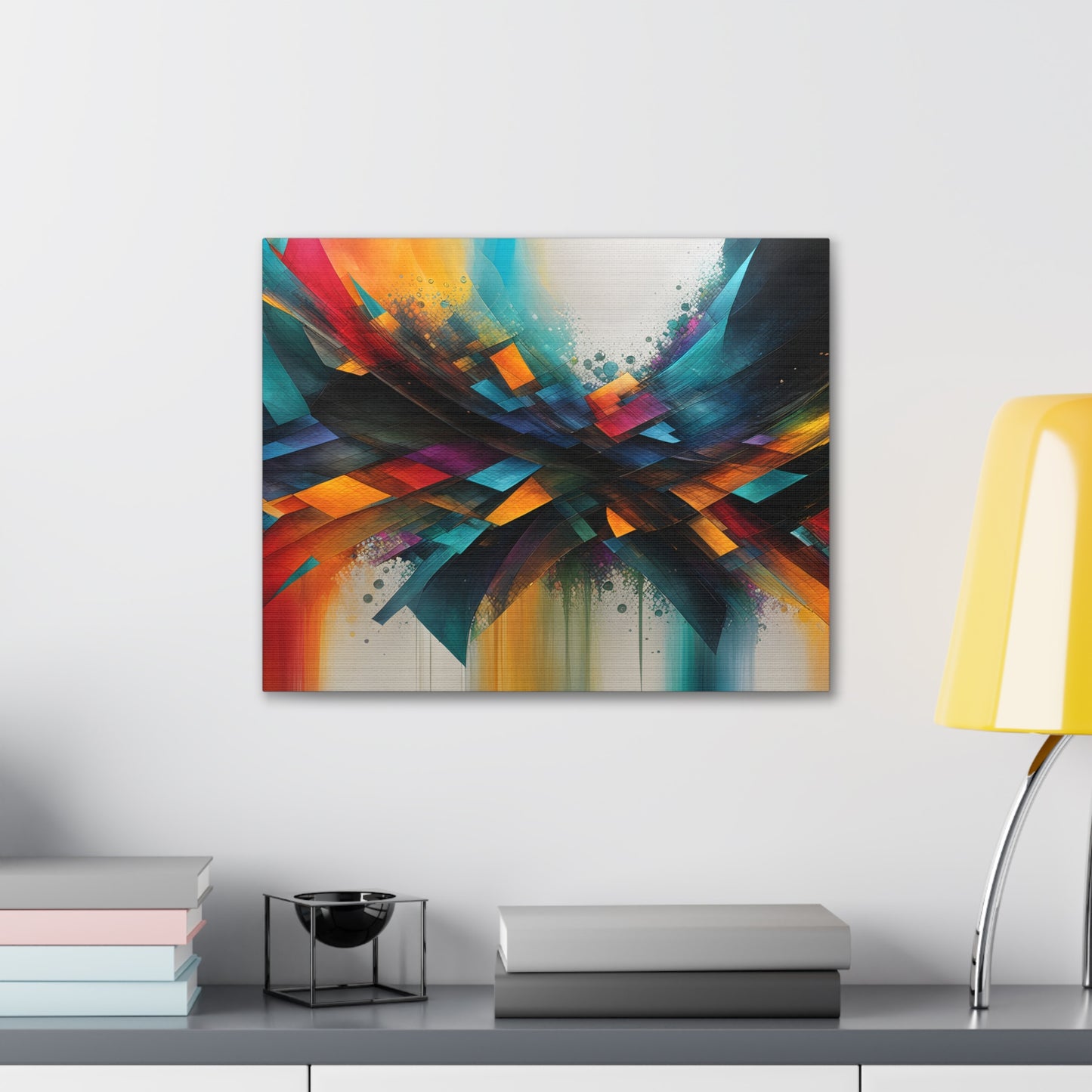 Harmony Waves: Abstract Wall Décor