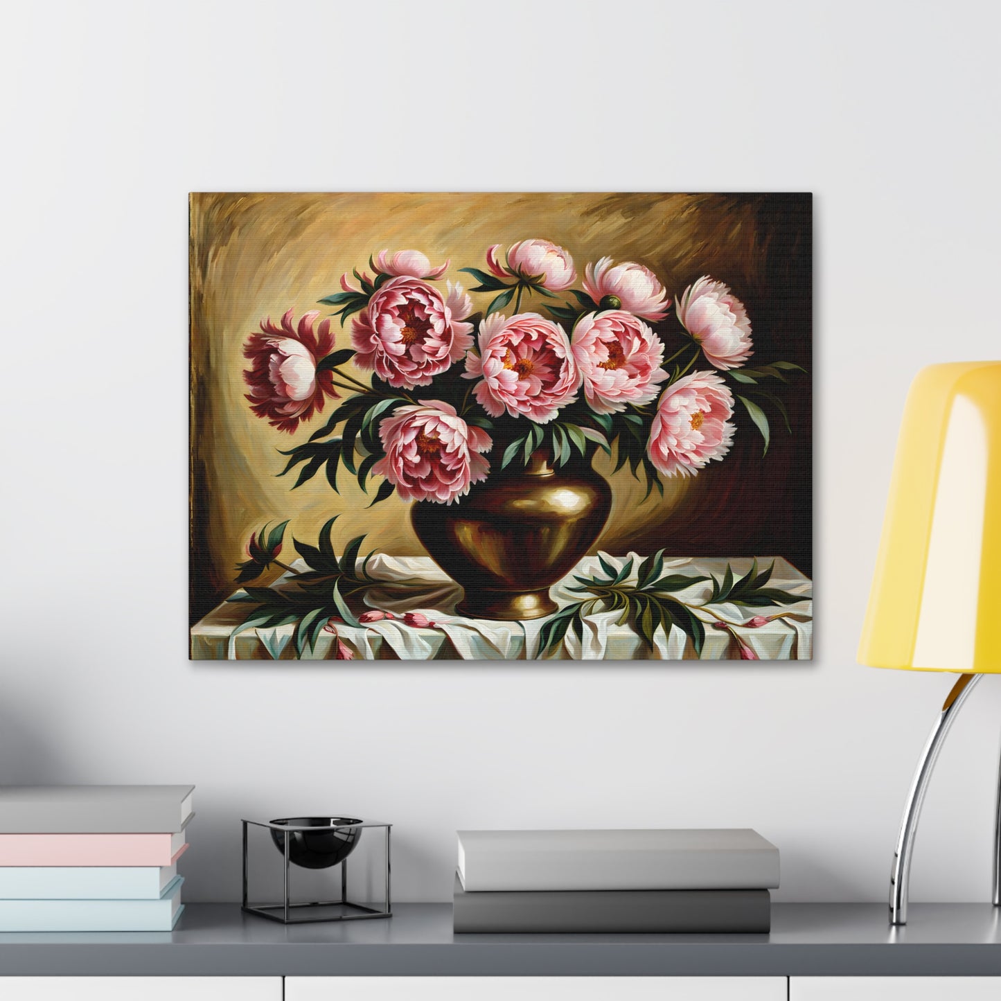 Floral Bloom: Classic Oil Painting Wall Décor