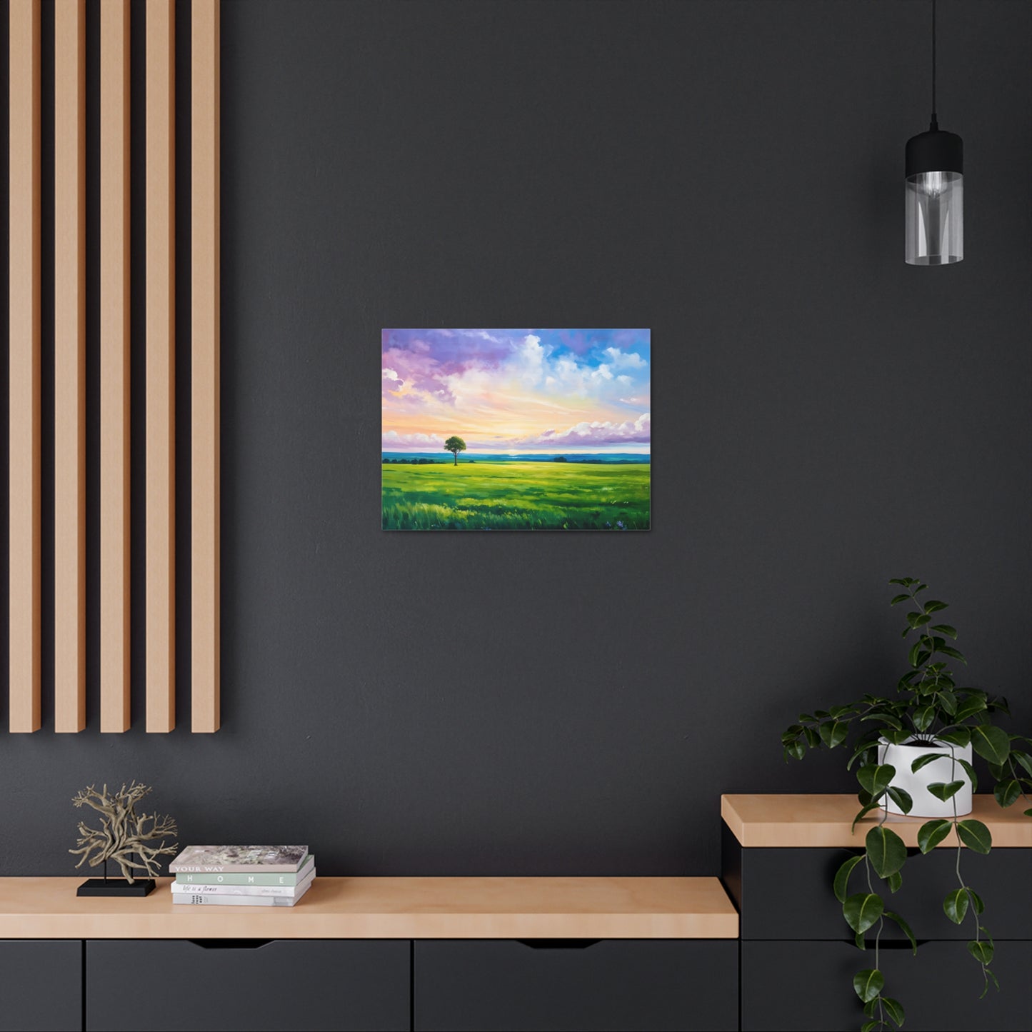 Tranquil Haven: Classic Oil Painting Wall Décor