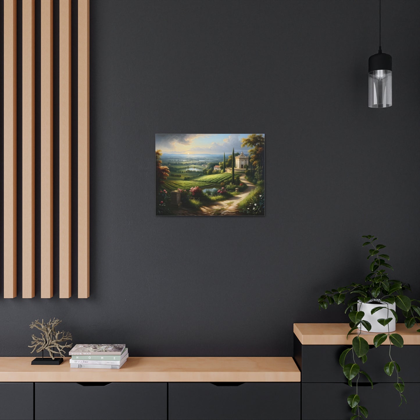 Woodland Glade: Classic Oil Painting Wall Décor