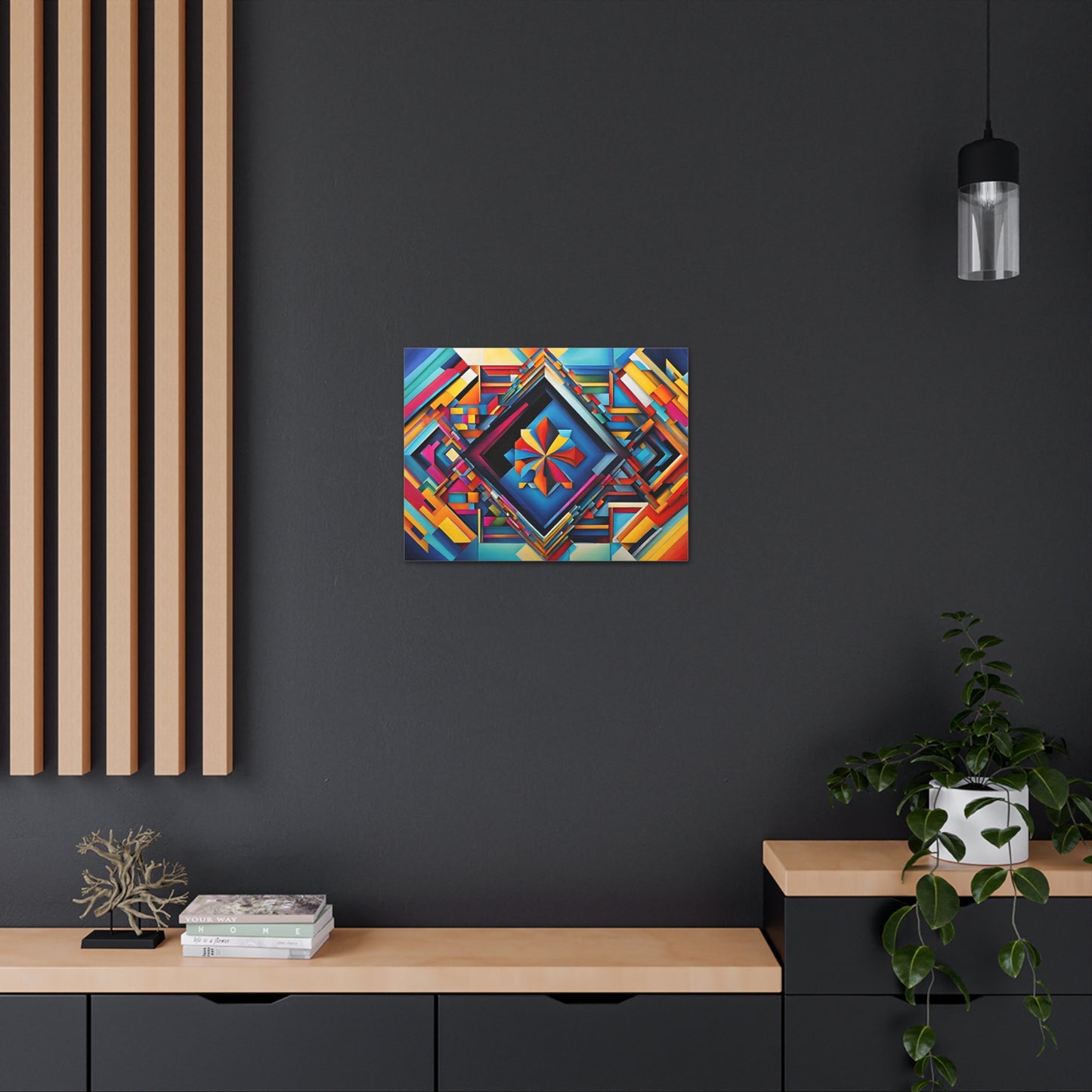 Timeless Reflections: Abstract Wall Décor