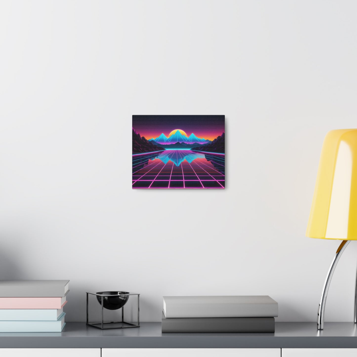 Skyline Dreams: Outrun Wall Décor