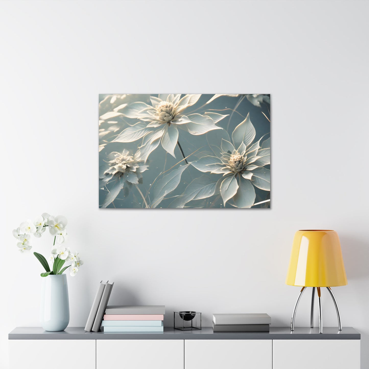 Heaven-Kissed Blossom: Floral Wall Décor