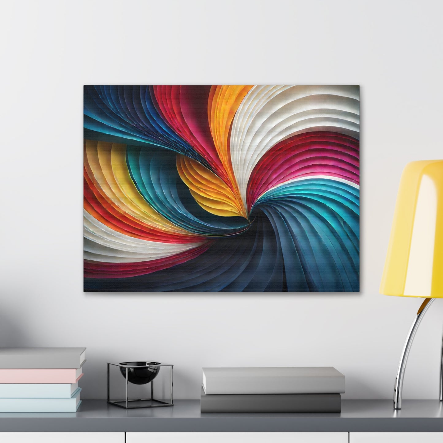 Ethereal Burst: Abstract Wall Décor