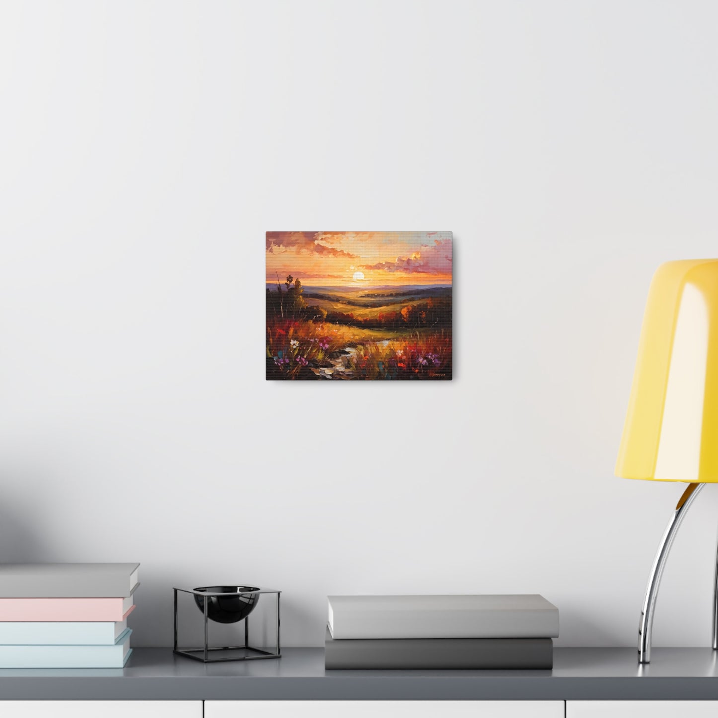 Enchanted Horizon: Classic Oil Painting Wall Décor