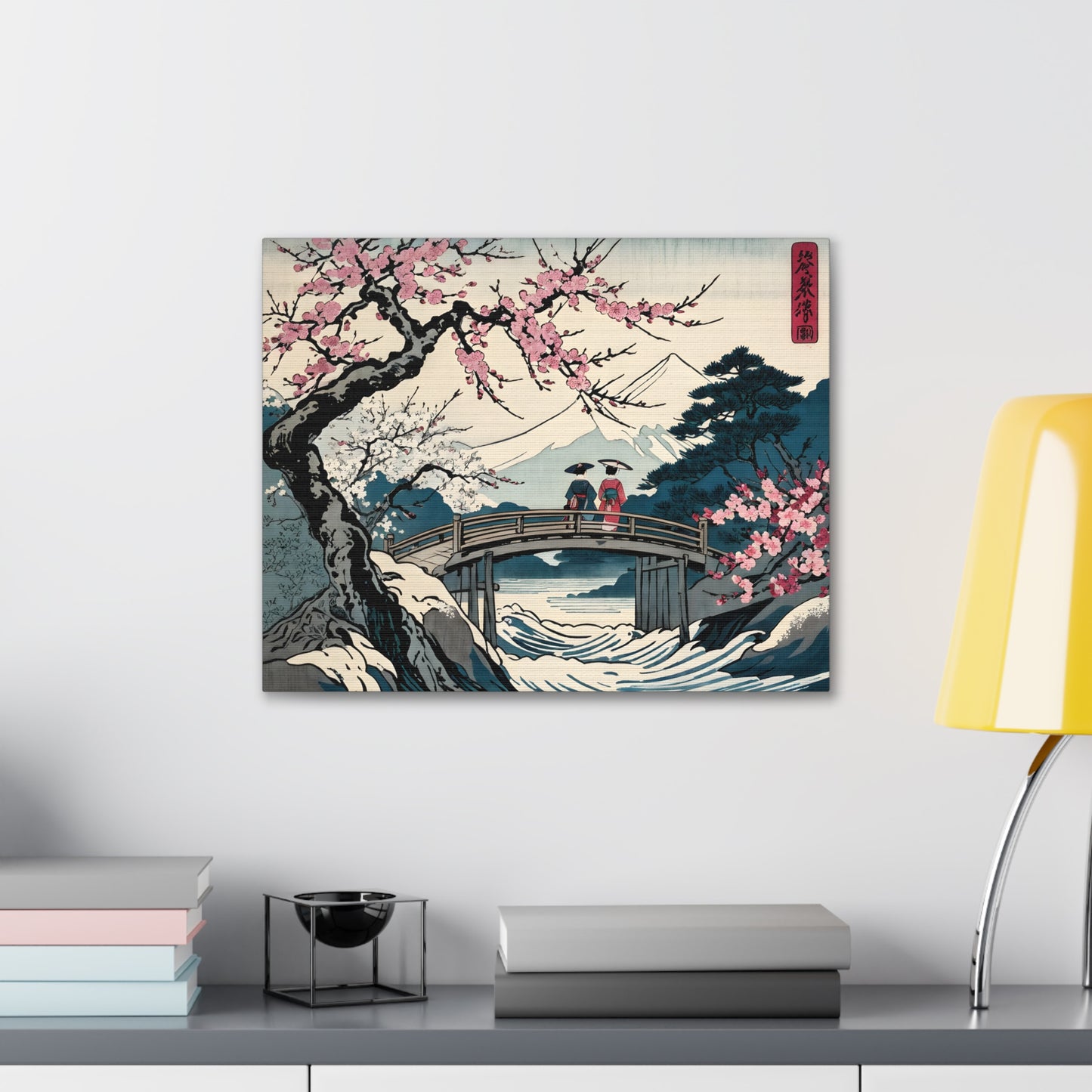 Geisha Grace: Ukiyo-e Wall Décor