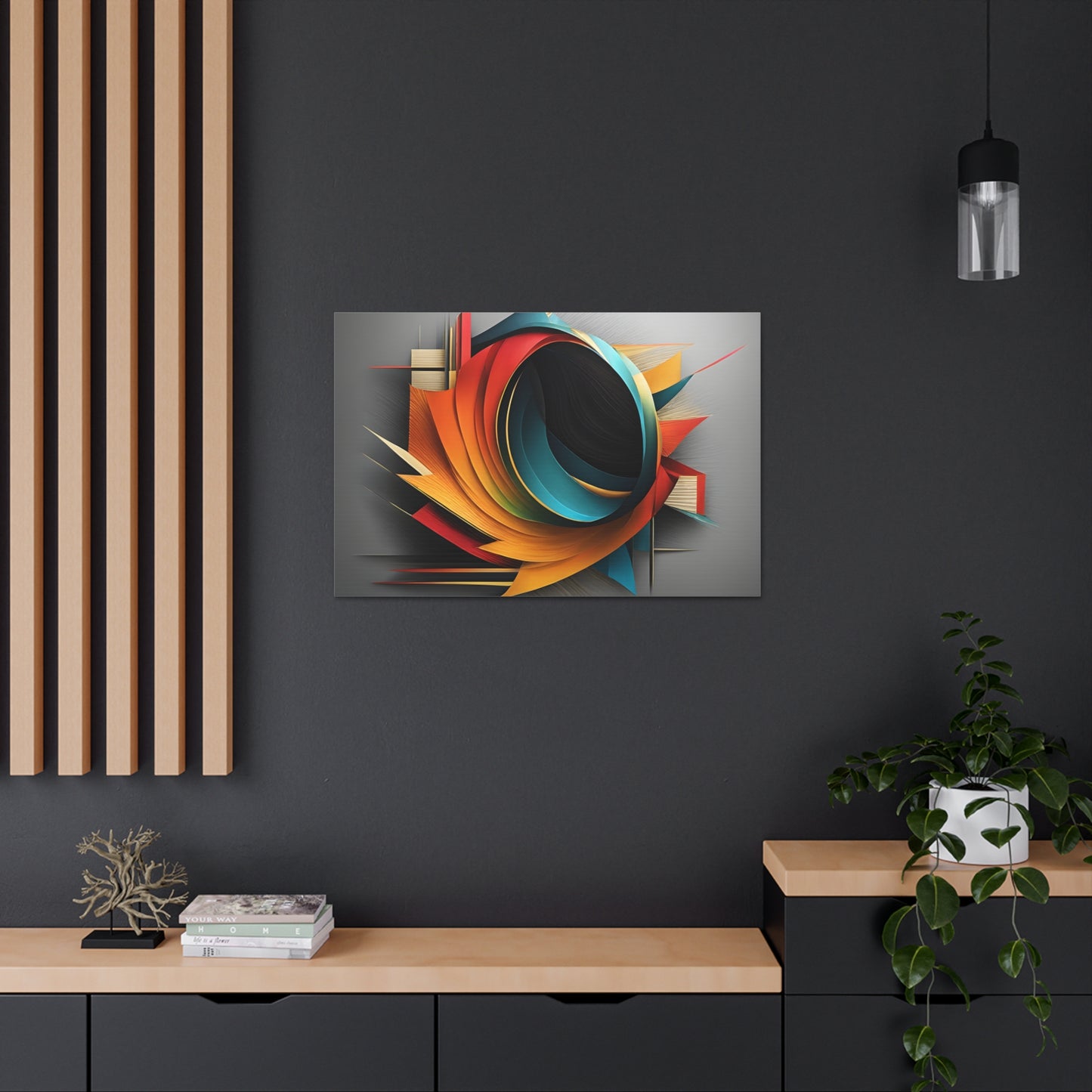 Infinite Spirals: Abstract Wall Décor