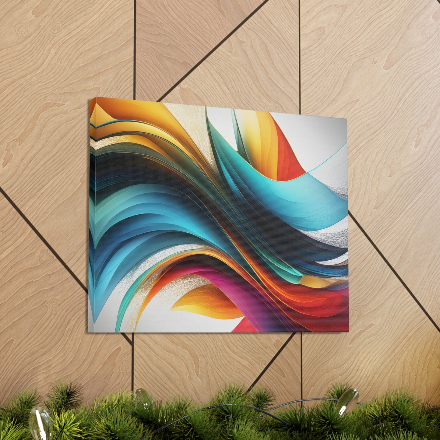 Elysian Pathways: Abstract Wall Décor