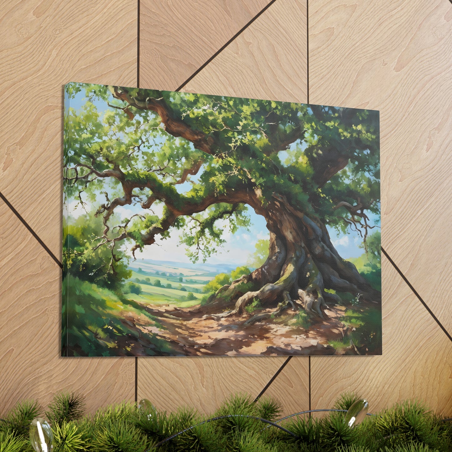 Enchanted Grove: Classic Oil Painting Wall Décor