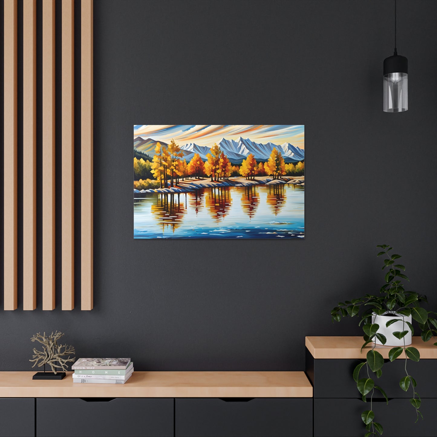 Bright Shoreline: Classic Oil Painting Wall Décor