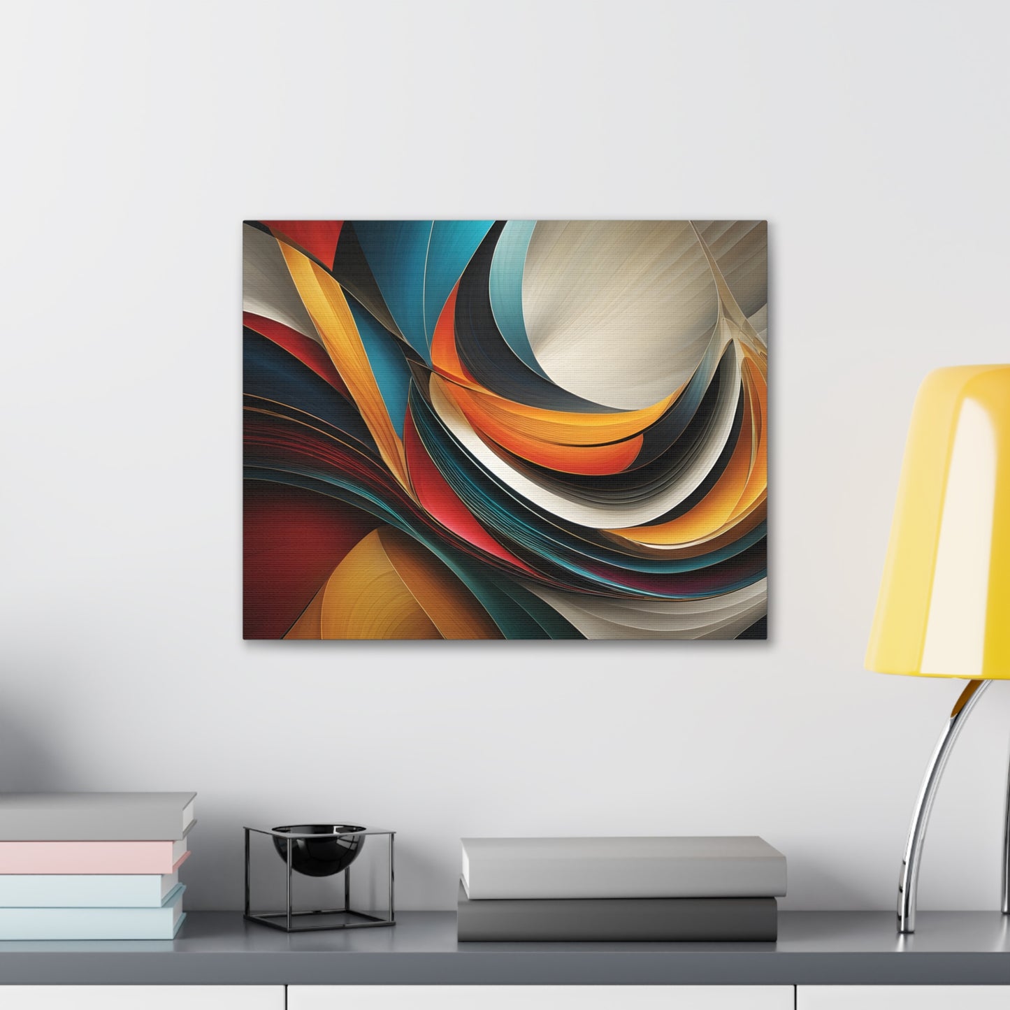 Ethereal Waves: Abstract Wall Décor