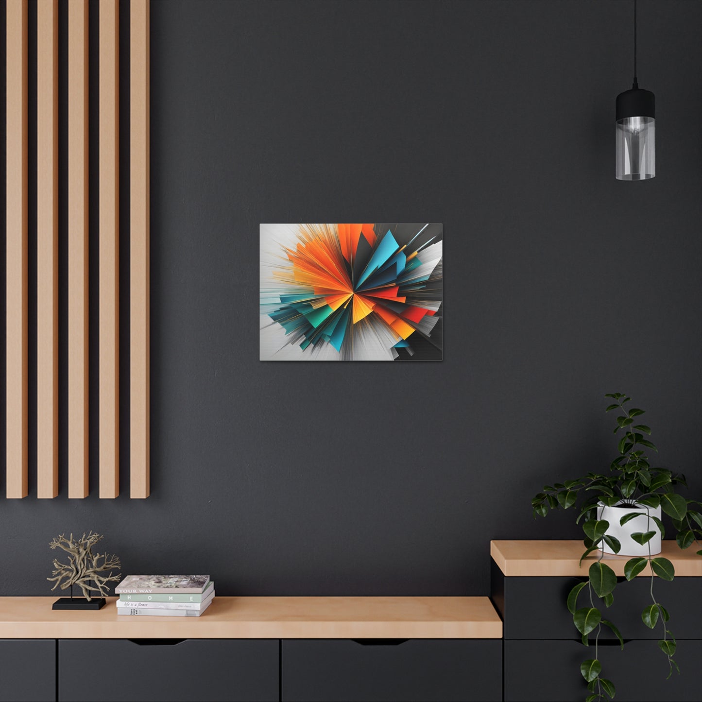 Enigmatic Vibrations: Abstract Wall Décor