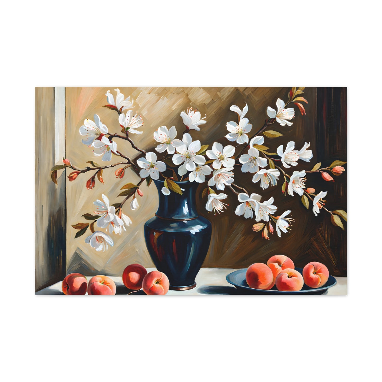 Golden Orchard: Classic Oil Painting Wall Décor