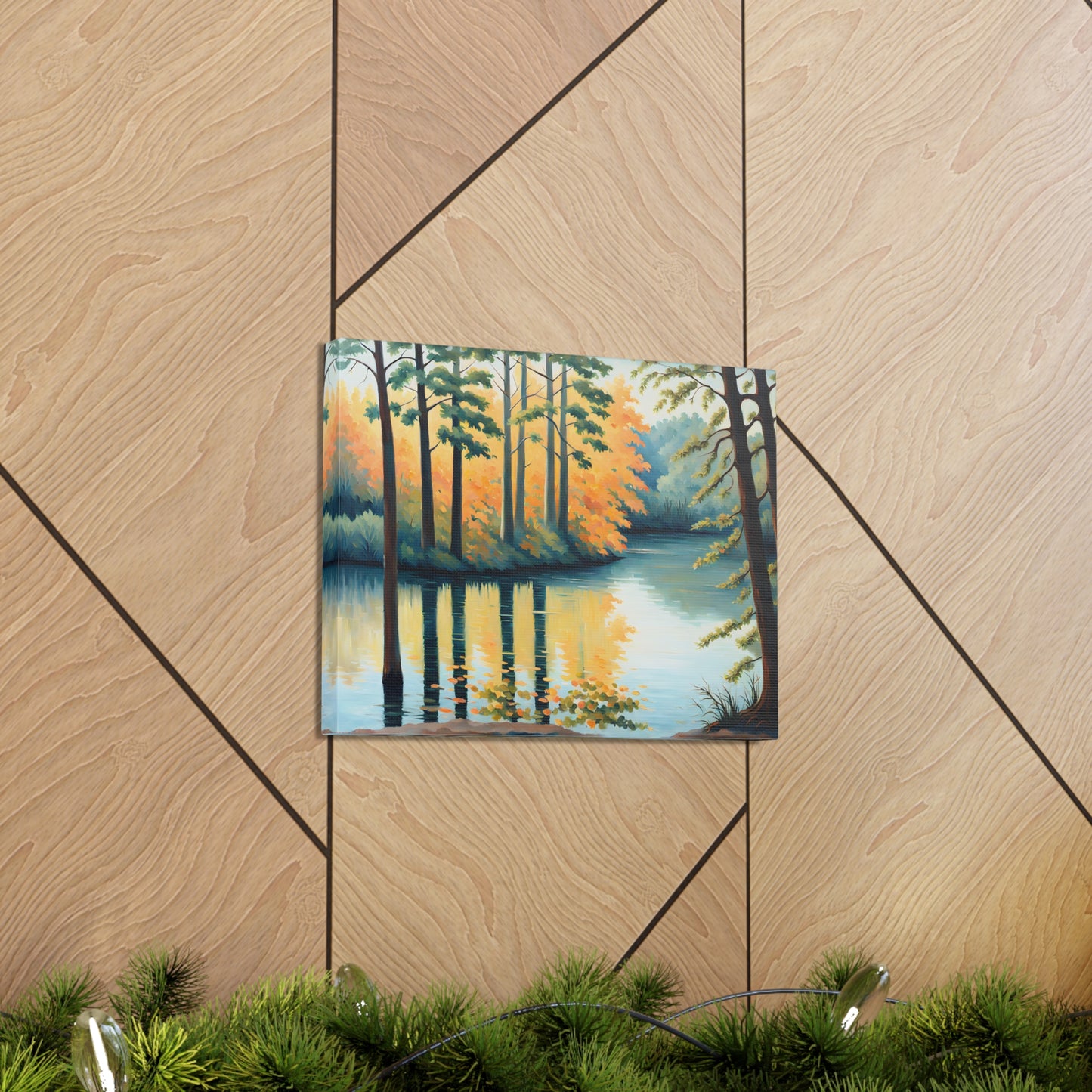 Still Waters: Classic Oil Painting Wall Décor