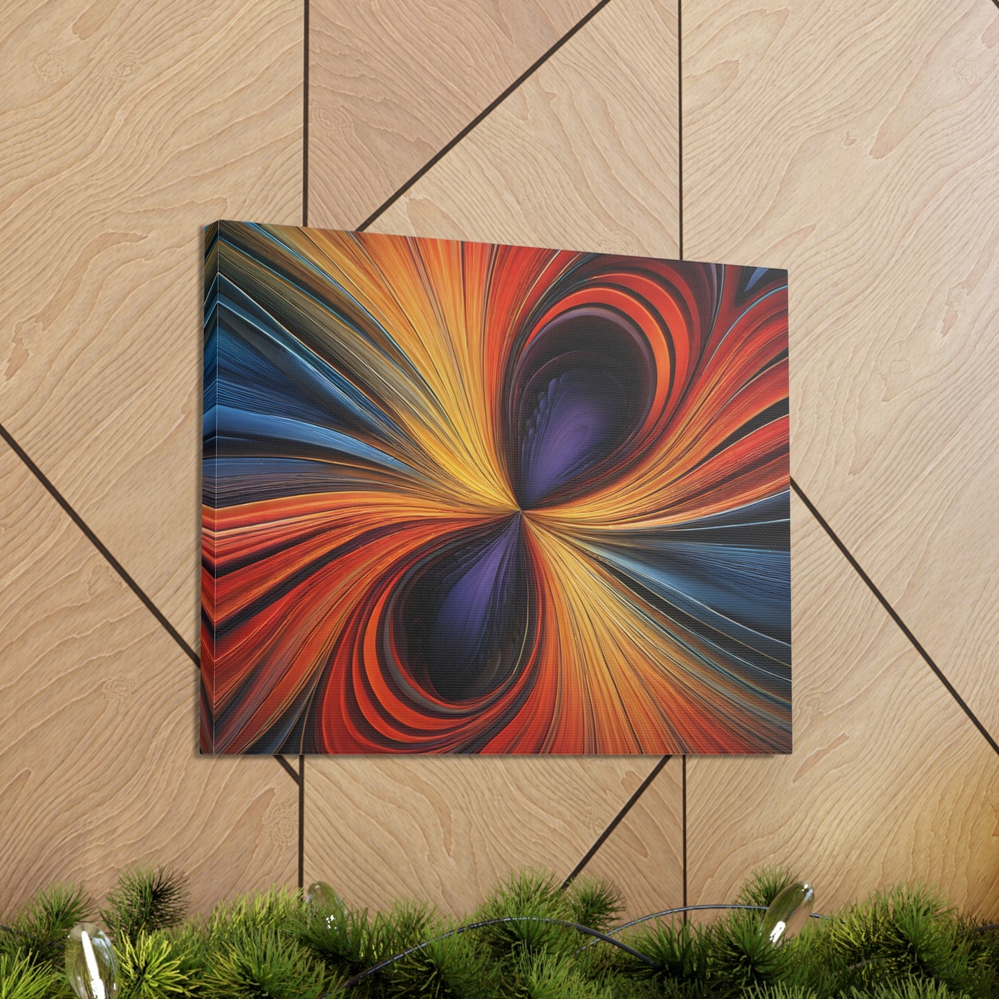 Solar Harmony: Abstract Wall Décor