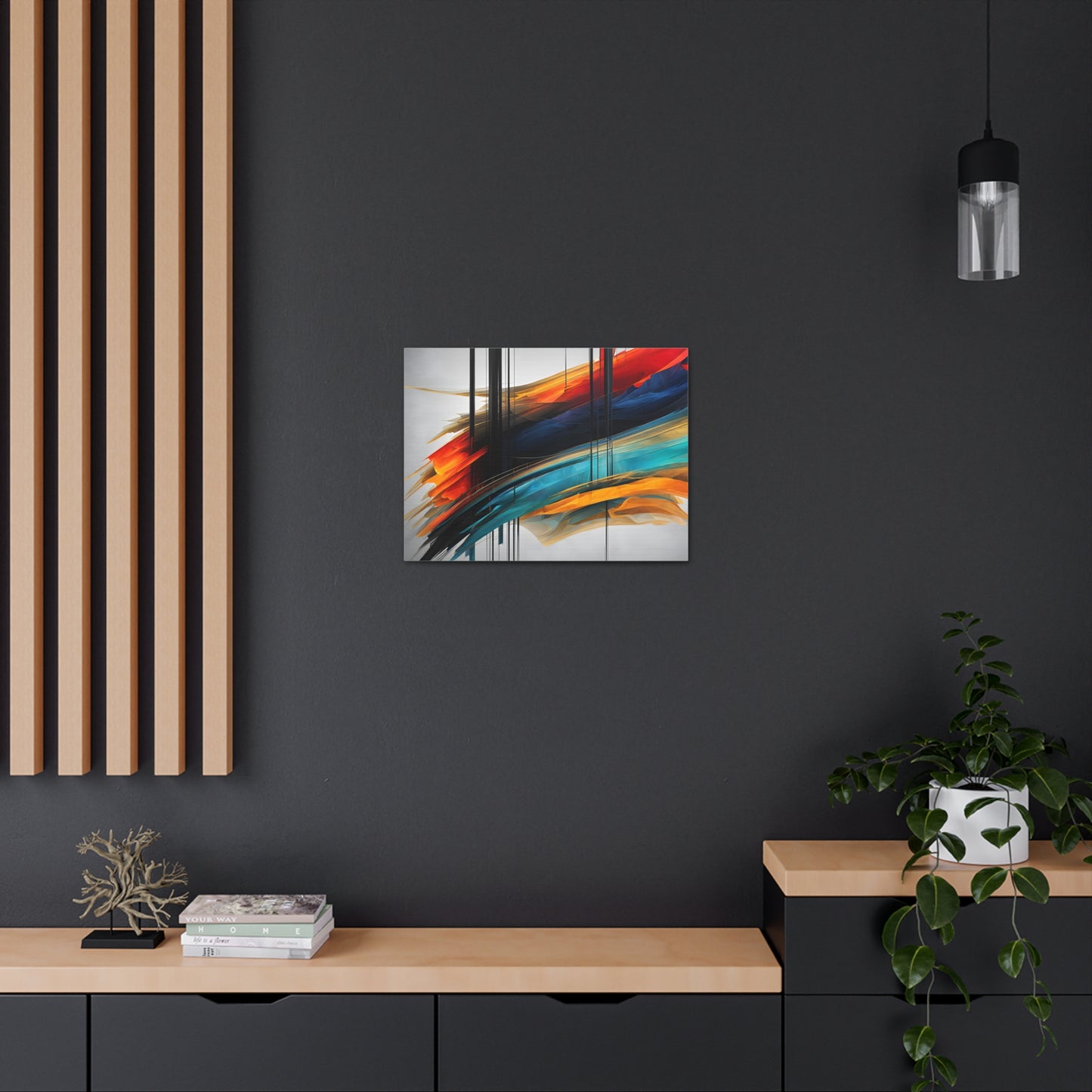 Soul's Wingspan: Abstract Wall Décor