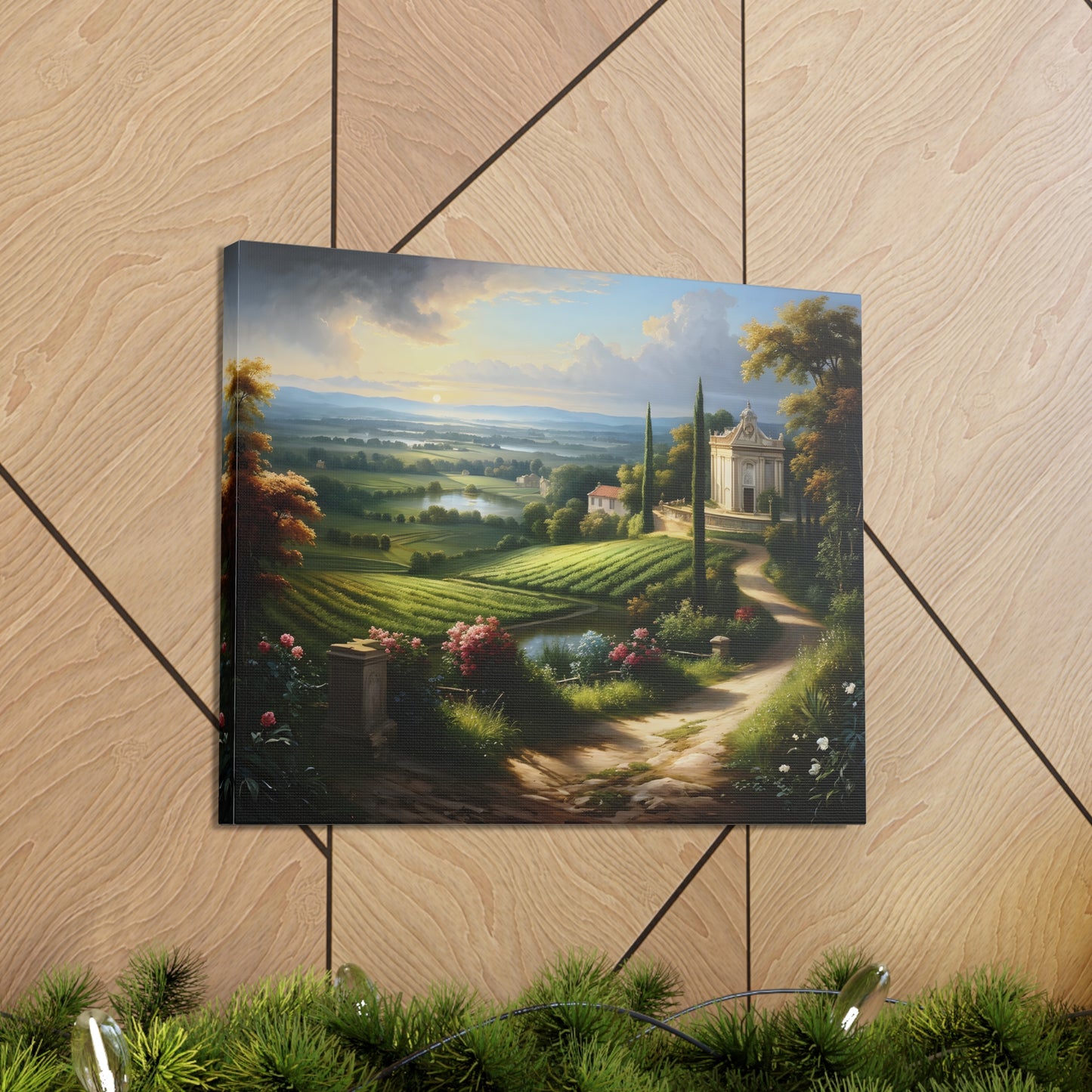 Woodland Glade: Classic Oil Painting Wall Décor