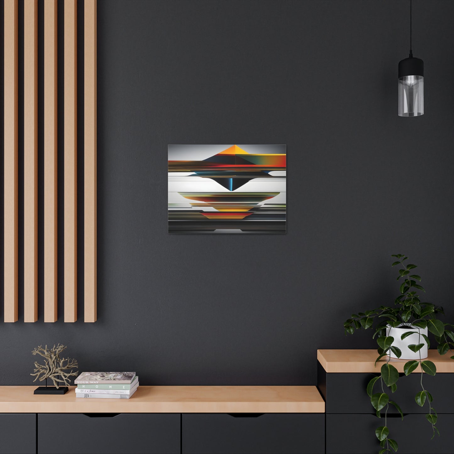 Harmony Waves: Abstract Wall Décor