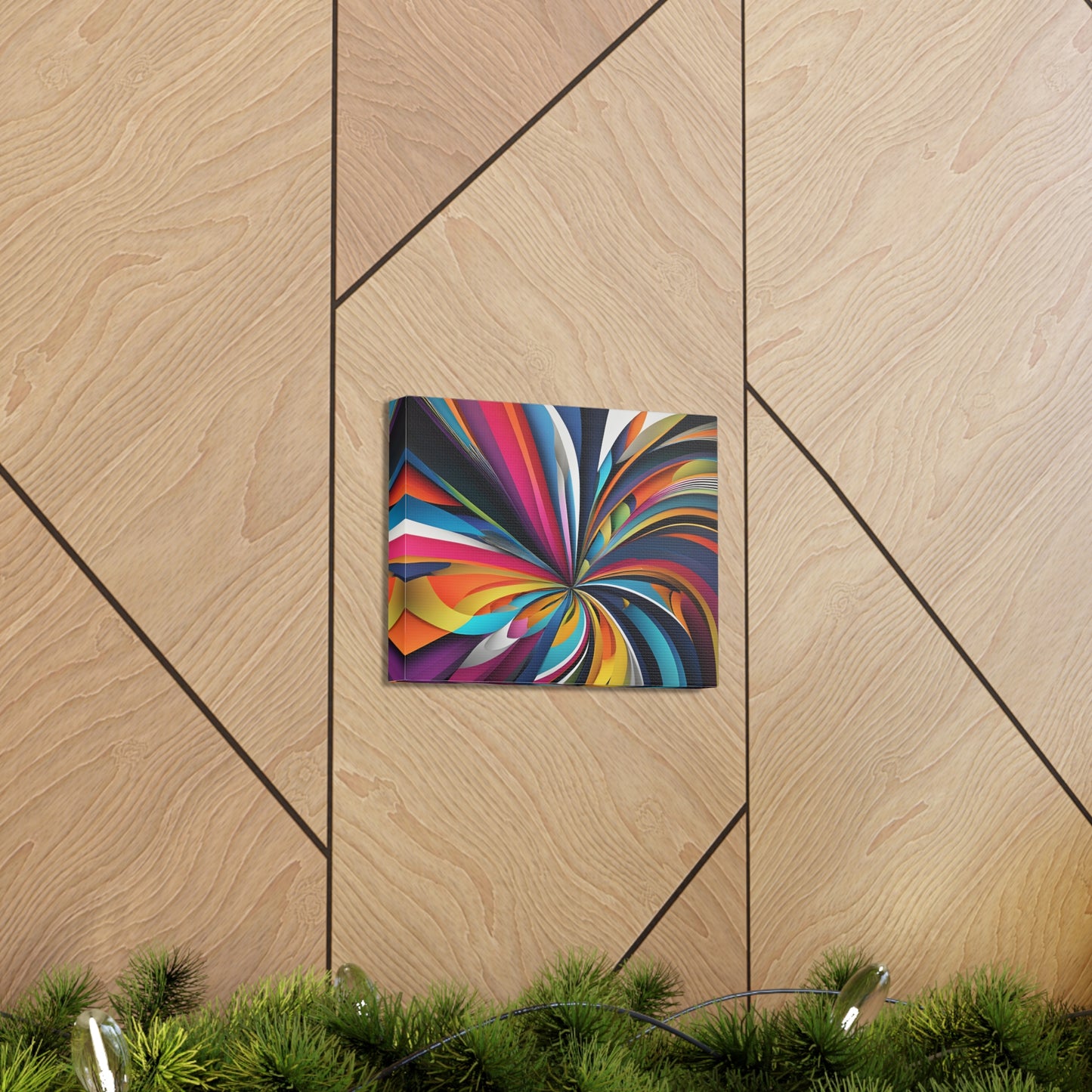 Illusory Whirl: Abstract Wall Décor