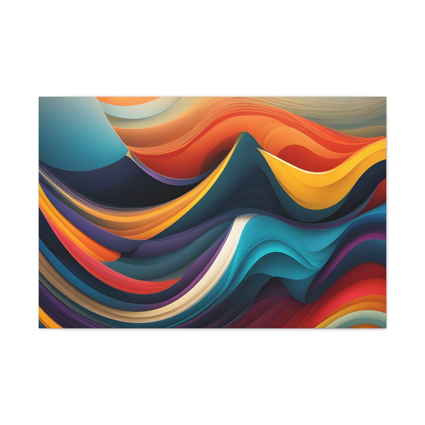 Chromatic Symphony: Abstract Wall Décor