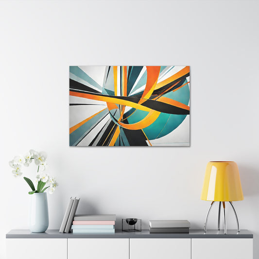 Radiant Rhythms: Abstract Wall Décor