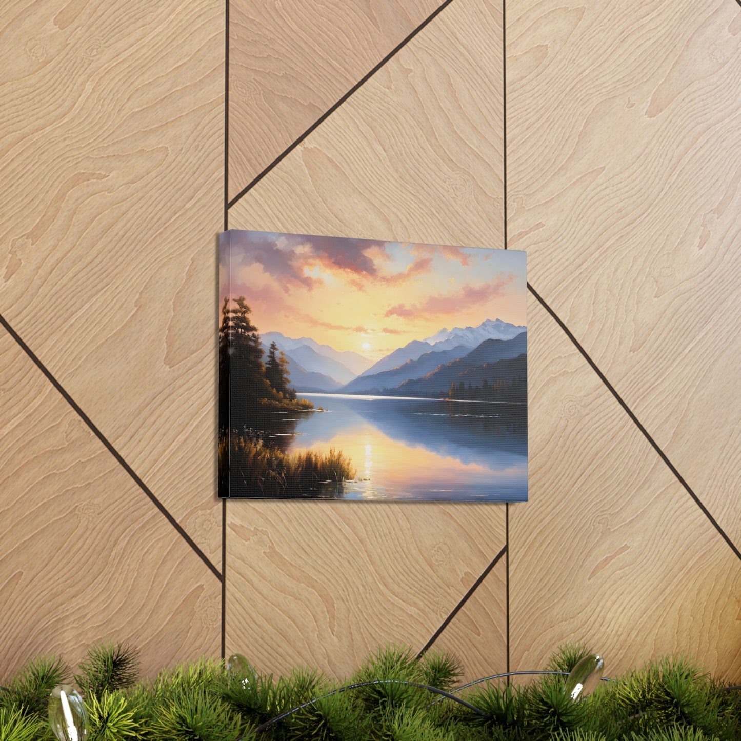 Whispering Glade: Classic Oil Painting Wall Décor