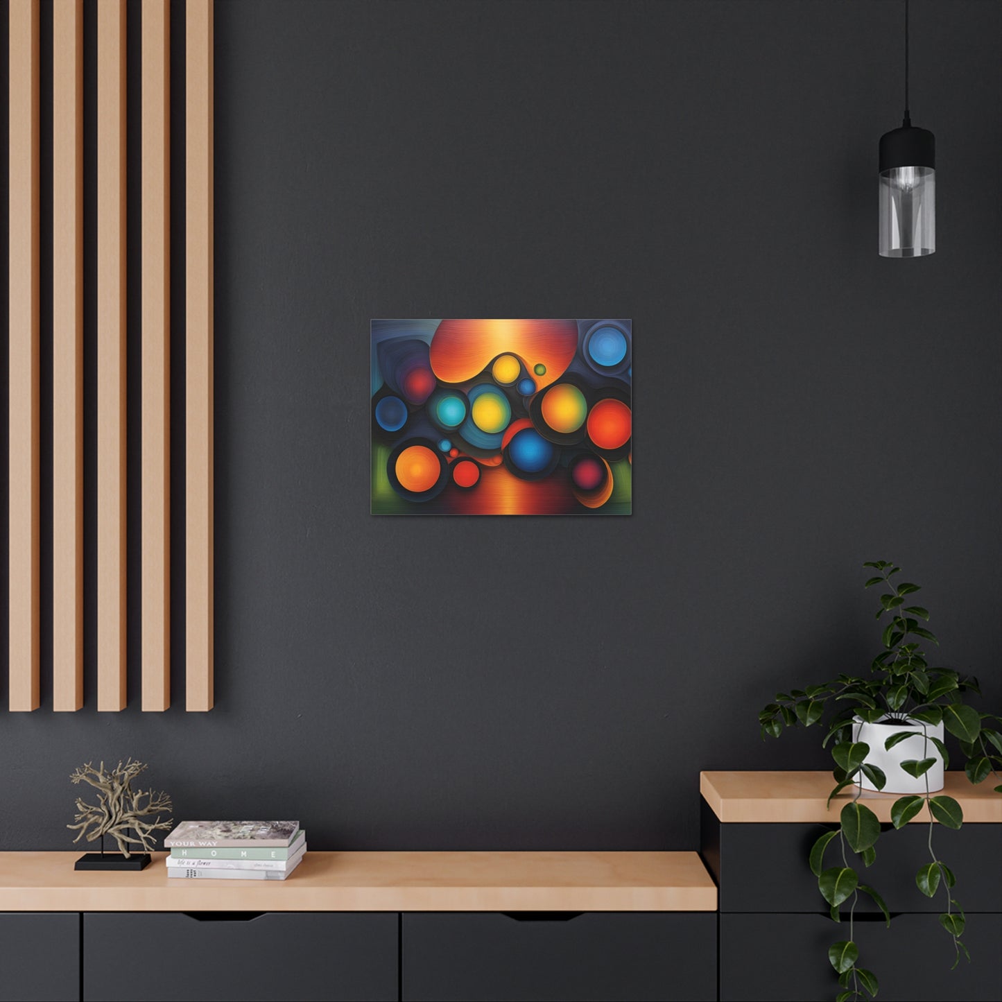 Radiant Whispers: Abstract Wall Décor