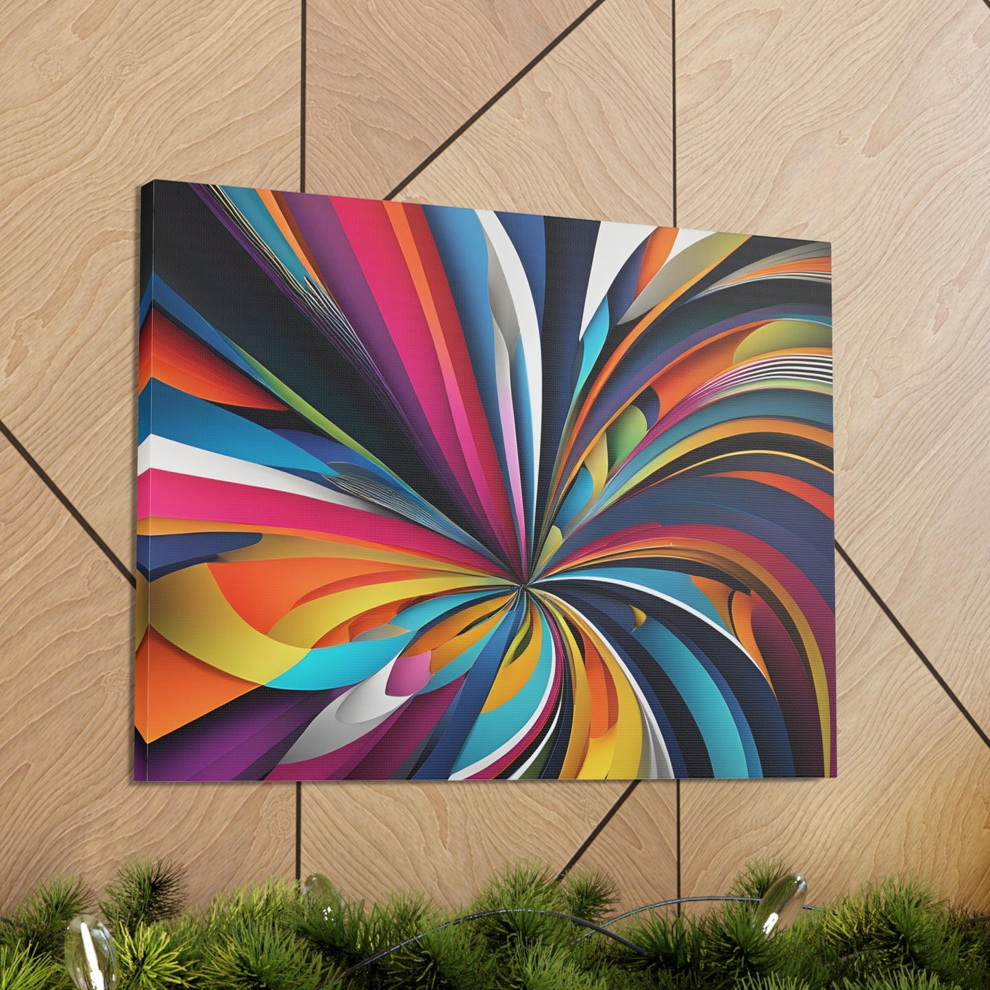 Illusory Whirl: Abstract Wall Décor