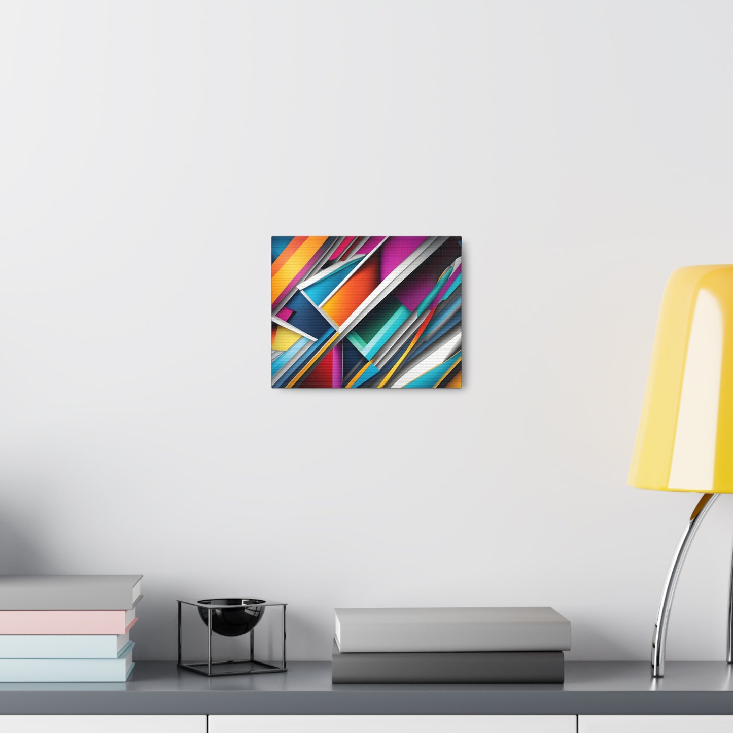 Prismatic Currents: Abstract Wall Décor