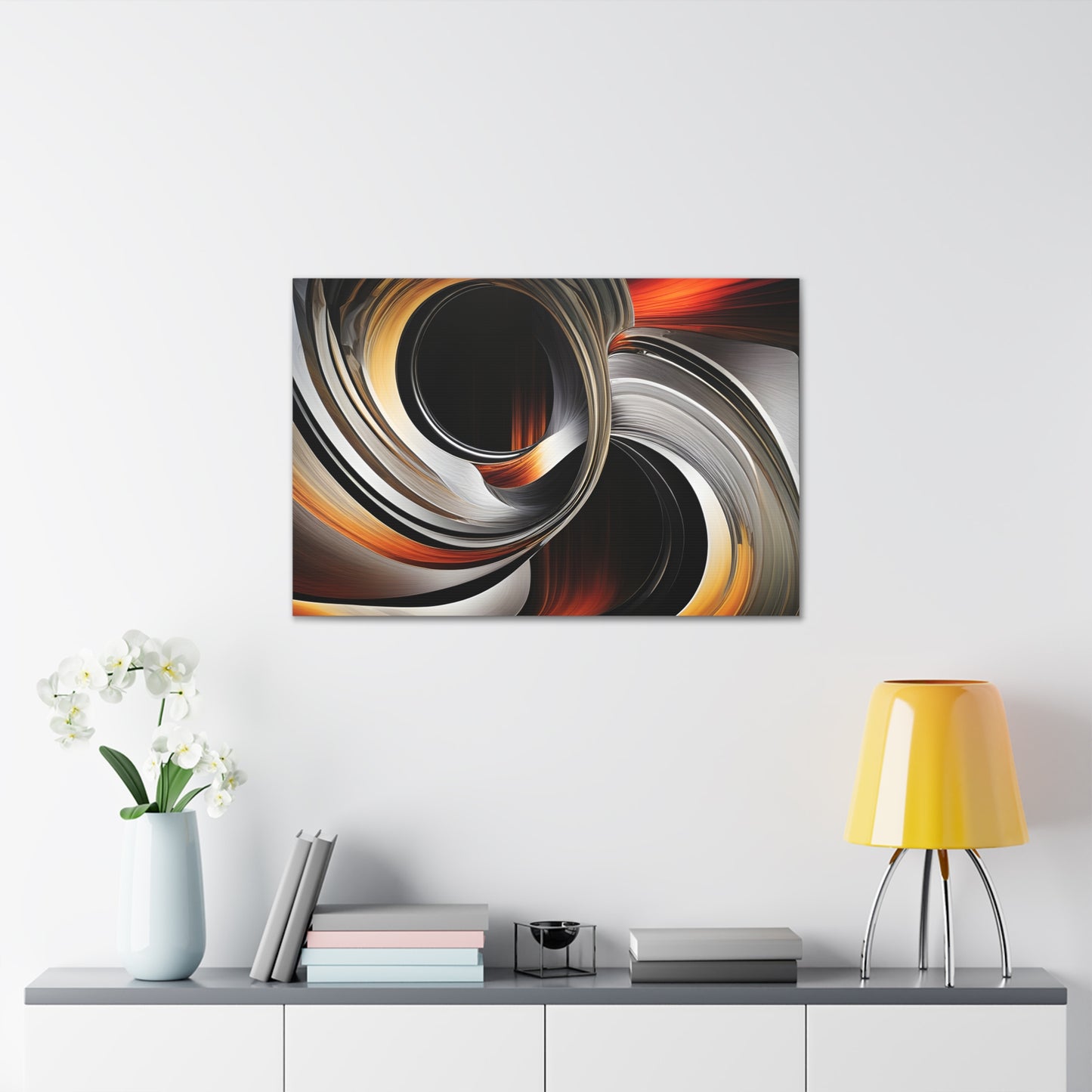 Solar Flares: Abstract Wall Décor