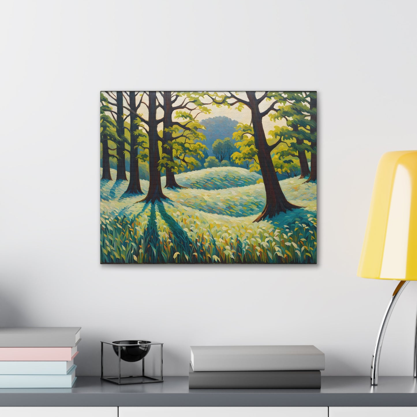 Forest Sanctuary: Classic Oil Painting Wall Décor