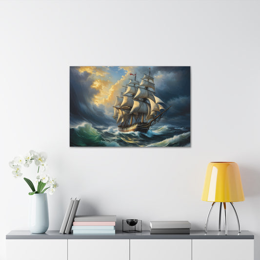 Seafarer's Solitude: Nautical Wall Décor